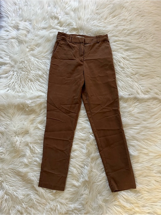 H&M Pants - H&M Brown High-Waist Slacks